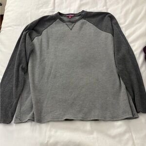Edikted Me Time Oversize Raglan Waffle Knit Top